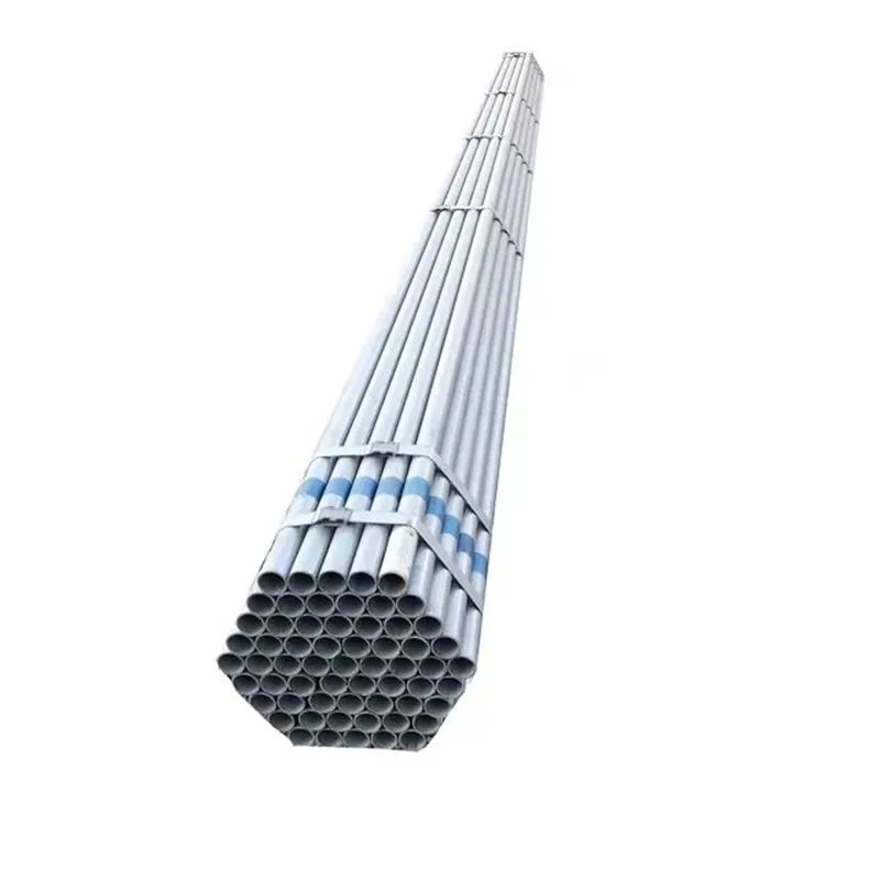 A106 Galvanized Steel Pipes ERW 4 inch Hot Dip Galvanized Round Steel Pipe From China